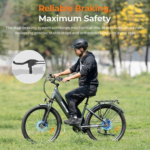 Foride Roamer 1 Step-thru Electric Bike 250W Motor 36V 13Ah Foride Roamer 1 Step-thru Electric Bike 250W Motor 36V 13Ah
